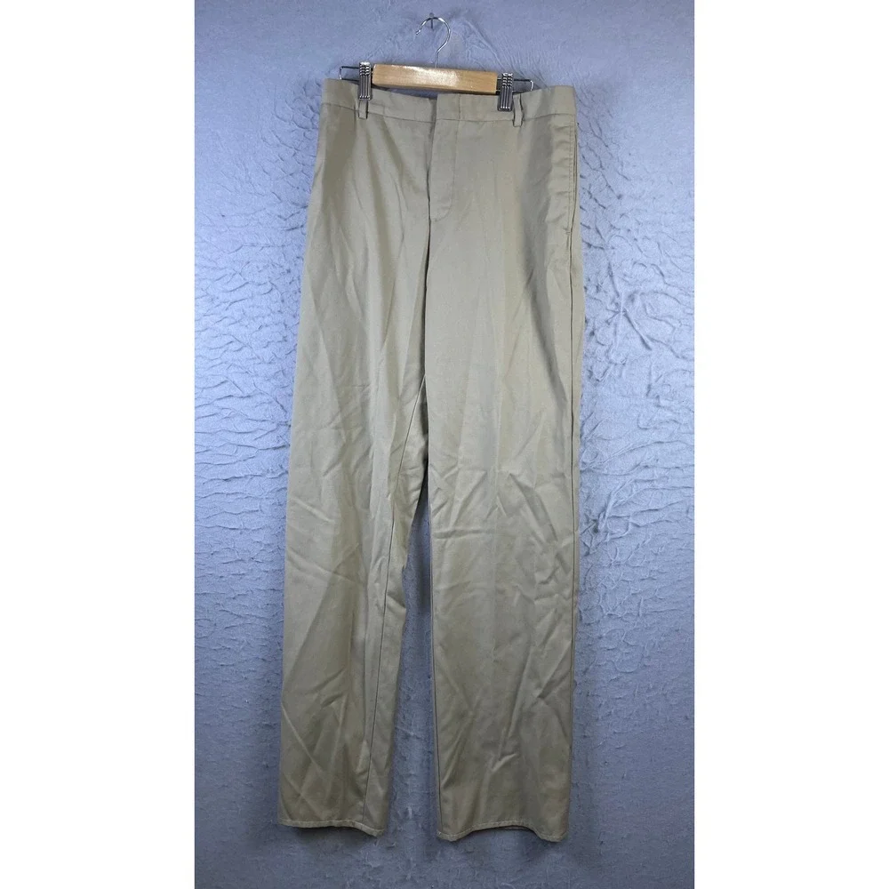 Polo Ralph Lauren Chino Pants Mens 29x33 Tan Excellent Made in Italy Straight
